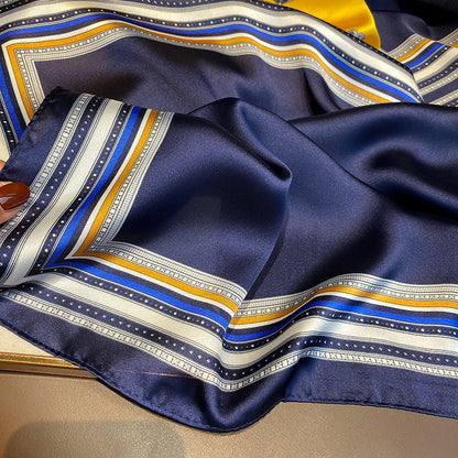 スカーフレディースプリント柄ロングストールファッションスカーフプリント両用マフラー気質