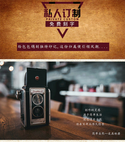 メンズメッセンジャーバッグ韩国ファッションカジュアル手作り牛皮本革製男性斜めがけショルダーバッグ