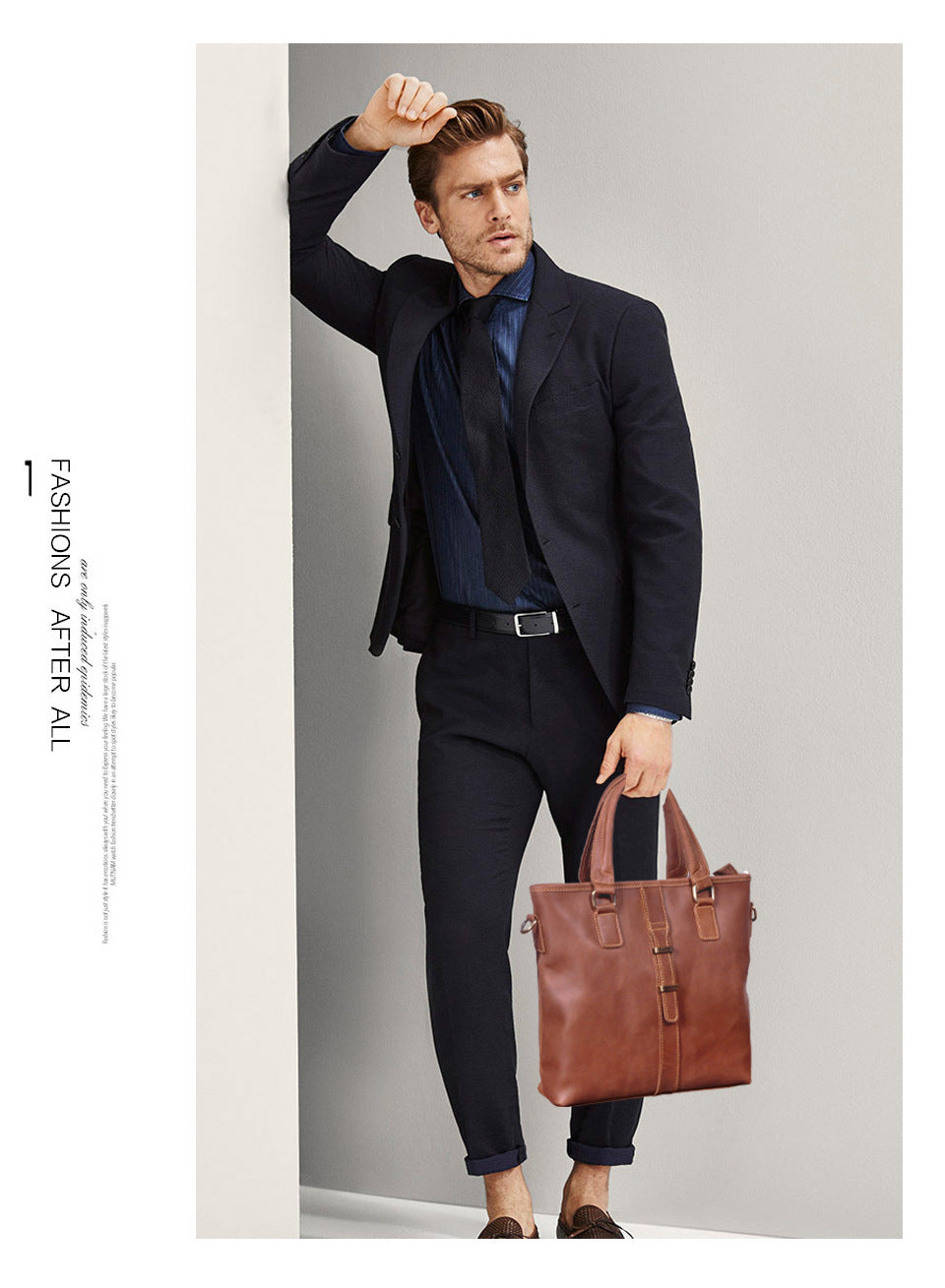 メンズブリーフケースショルダーバッグレトロビジネスハンドバッグ牛革本革製男性パソコンバッグ