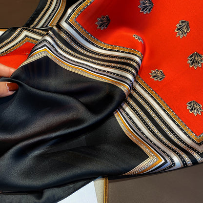 スカーフレディースプリント柄ロングストールファッションスカーフプリント両用マフラー気質