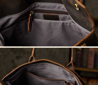 メンズ手提げかばんハンドバッグ手作業牛皮クレイジー・ホース 出張携帯便利ビジネスカジュアル男性用ブリーフケース薄型パソコンバッグ