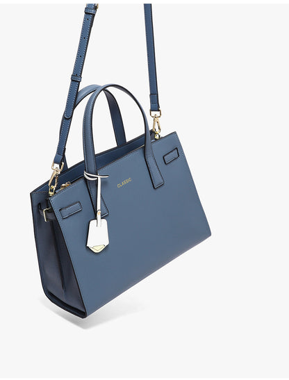 女性のハンドバッグ大容量ショルダーバッグ高級感牛革通勤OL何とでも合うシンプルハンドバッグ.カバン