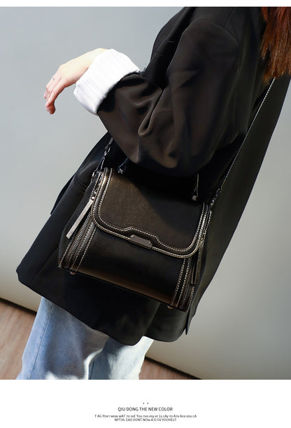 本革女性バッグファッションハンドバッグ何とでも合う斜め掛けバッグブロードバンド牛革ハンドバッグ.カバン