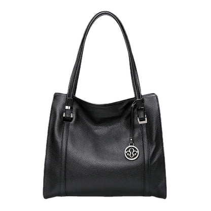 レディースバッグおしゃれ本革大容量トートバッグ牛革シンプル大きなバッグエレガントショルダーバッグ.ポシェット