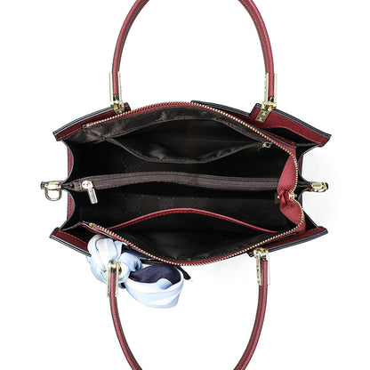 女性のハンドバッグ斜め掛けバッグ大容量高級感のファッション 本革カジュアルショルダーバッグ気質ハンドバッグ.カバン