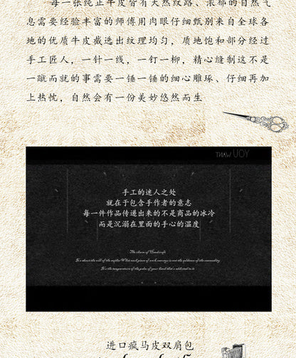 メンズリュックサック牛革本革製手作り個性ファッションカジュアル旅行かばんパソコンバッグ