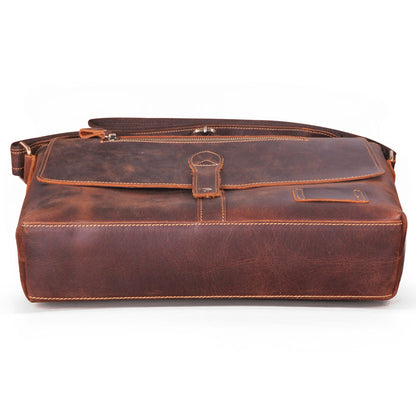 メンズ斜めがけバッグ牛革本革製レトロ男性用ショルダーバッグ