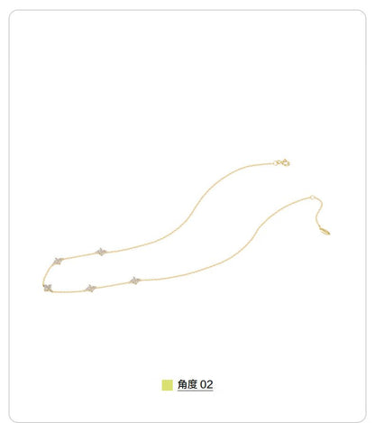 AJIDOU 925シルバー優雅スタイリッシュネックレス贈り物