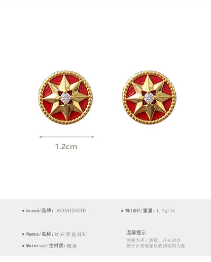 AOMIDIORレディーファッション高級感耳飾り 気質 精緻女性イヤリング EH0135