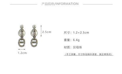 AOMIDIORレディーファッション高級感耳飾り 気質 精緻女性イヤリング EH0120