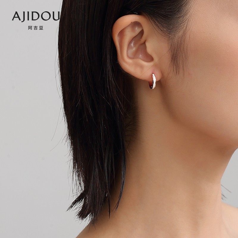 AJIDOU シンプルリングファッション女性イヤリング贈り物