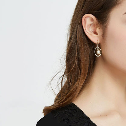 AOMIDIORレディーファッション高級感耳飾り 気質 精緻女性イヤリング EH0101