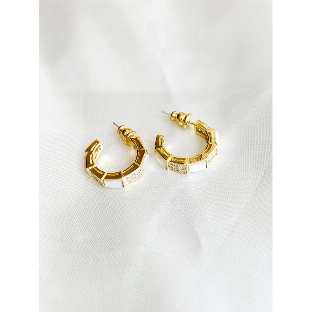 AOMIDIORレディーファッション高級感耳飾り 気質 精緻女性イヤリング EH0093