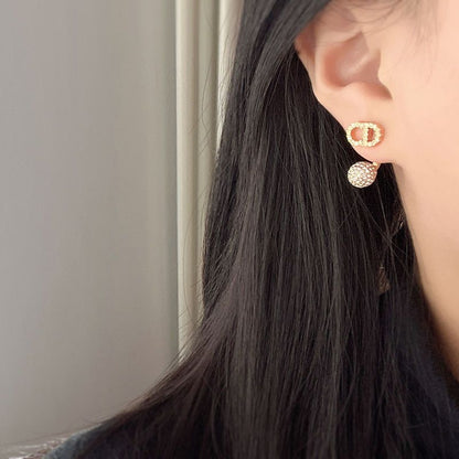 AOMIDIOR女性イヤリング 高級感 気質 精緻 レディーファッション耳飾り CDEH0083