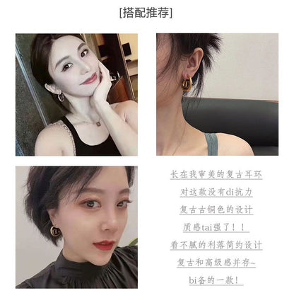 AOMIDIOR女性イヤリング 高級感 気質 精緻 レディーファッション耳飾り CDEH0094