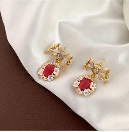 AOMIDIORレディーファッション高級感耳飾り 気質 精緻女性イヤリング EH0094