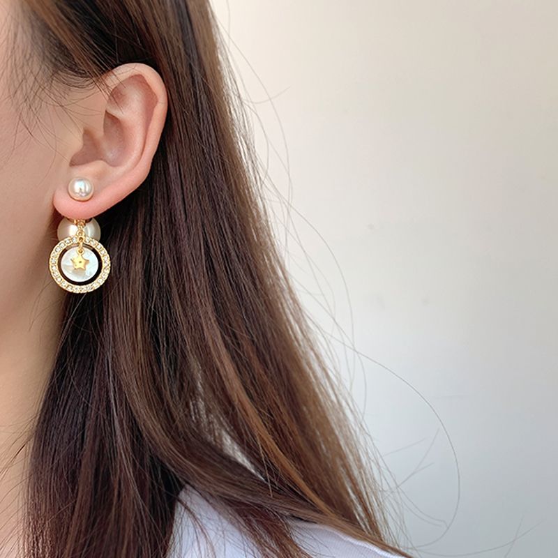 AOMIDIOR女性イヤリング 高級感 気質 精緻 レディーファッション耳飾り CDEH0076