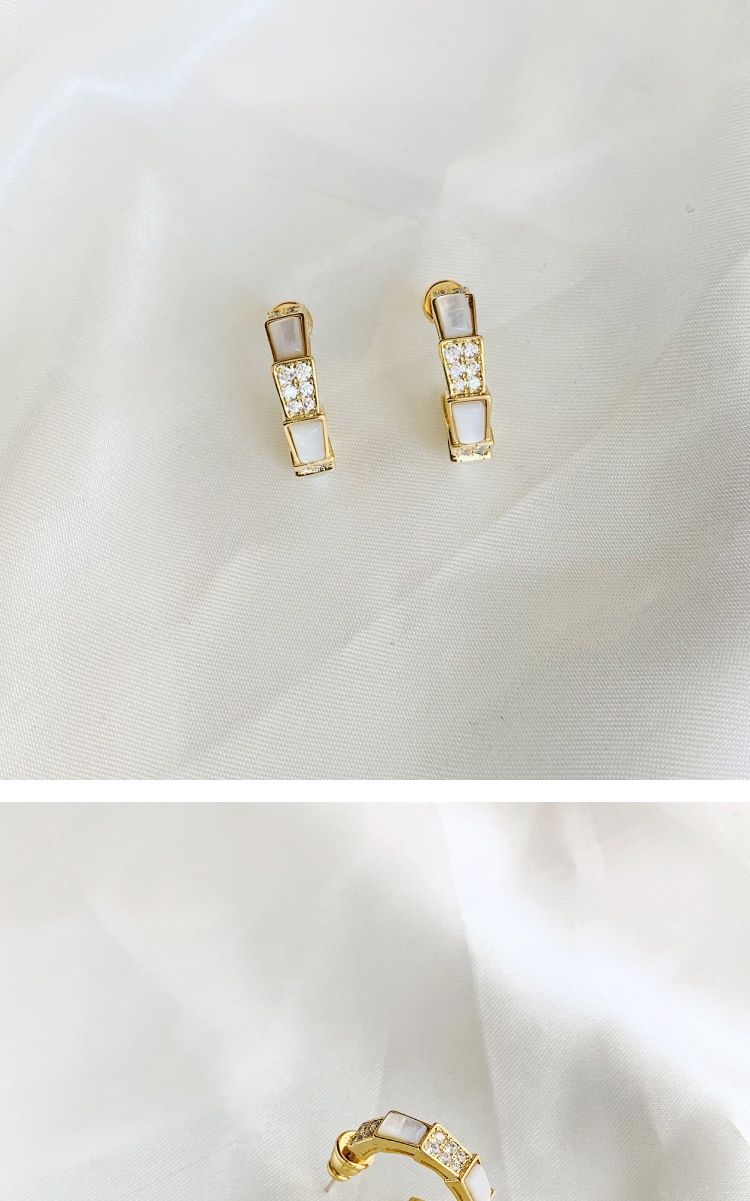 AOMIDIORレディーファッション高級感耳飾り 気質 精緻女性イヤリング EH0093