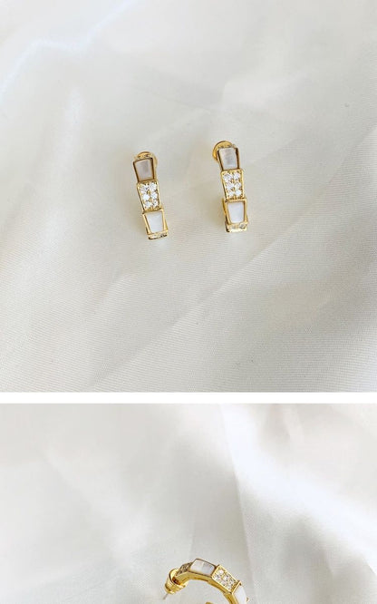 AOMIDIORレディーファッション高級感耳飾り 気質 精緻女性イヤリング EH0093