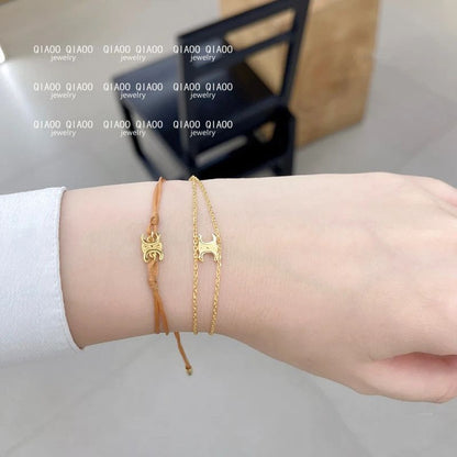 Celine 人気ファッションアクセサリー  高級感 気質 女性ブレスレット  鎖骨チェーンネックレス NNXL0242
