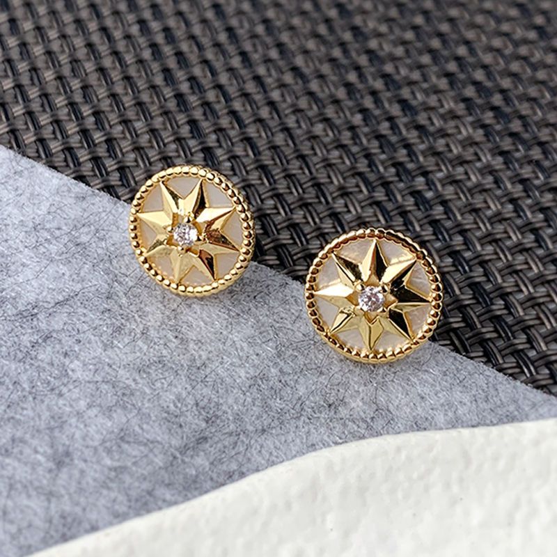 AOMIDIORレディーファッション高級感耳飾り 気質 精緻女性イヤリング EH0097