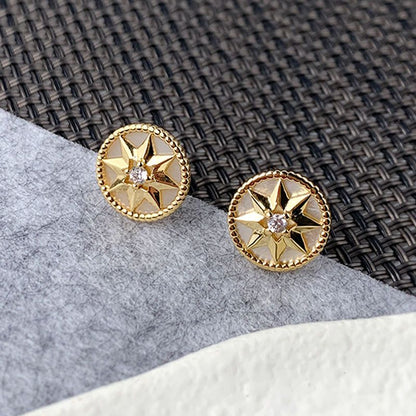 AOMIDIORレディーファッション高級感耳飾り 気質 精緻女性イヤリング EH0097