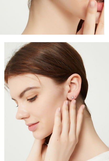 AOMIDIORレディーファッション高級感耳飾り 気質 精緻女性イヤリング EH0148
