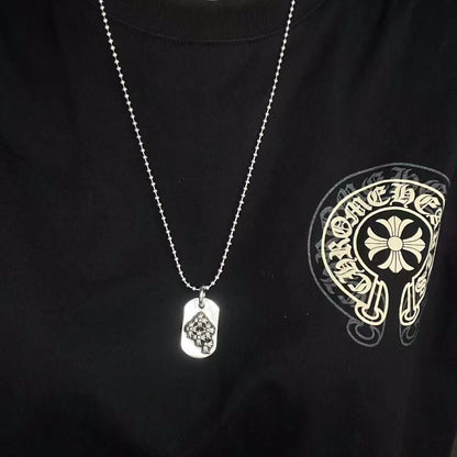 Chrome Hearts 人気ファッションアクセサリーヒップホップレトロセーターチェーン男女 ネックレス