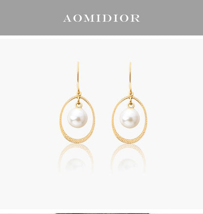 AOMIDIORレディーファッション高級感耳飾り 気質 精緻女性イヤリング EH0101