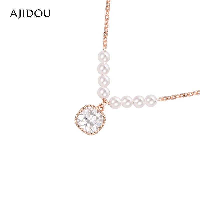 AJIDOU925シルバー優雅スタイリッシュなネックレス贈り物