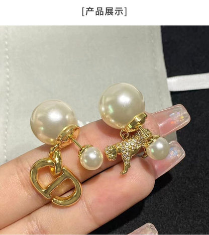 AOMIDIORレディーファッション高級感耳飾り 気質 精緻女性イヤリング EH0113