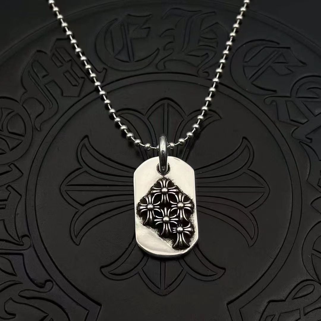 Chrome Hearts 人気ファッションアクセサリーヒップホップレトロセーターチェーン男女 ネックレス