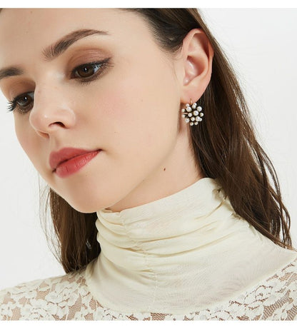 AOMIDIORレディーファッション高級感耳飾り 気質 精緻女性イヤリング EH0150