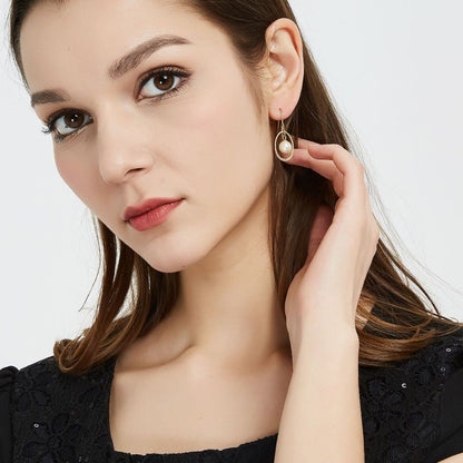 AOMIDIORレディーファッション高級感耳飾り 気質 精緻女性イヤリング EH0101