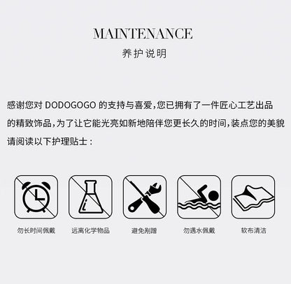 DODOGOGO真珠ジルコンペンダントネックレス女性高級感鎖骨チェーン2024新作ネックレス