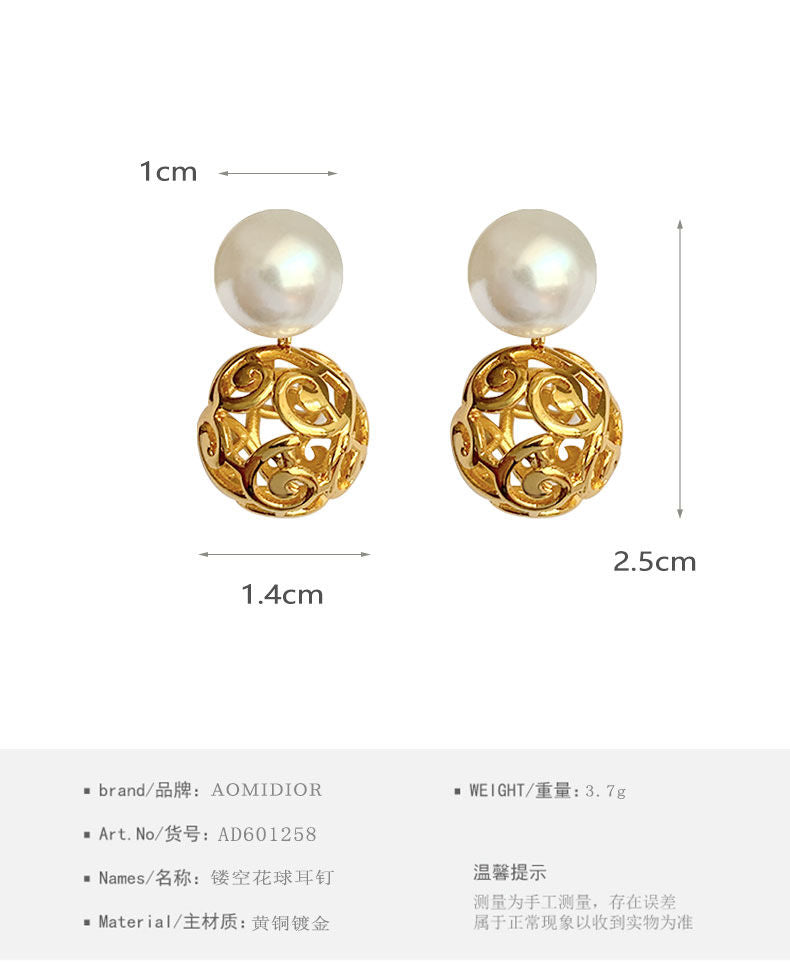 AOMIDIORレディーファッション高級感耳飾り 気質 精緻女性イヤリング EH0117