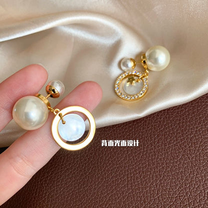 AOMIDIOR女性イヤリング 高級感 気質 精緻 レディーファッション耳飾り CDEH0076