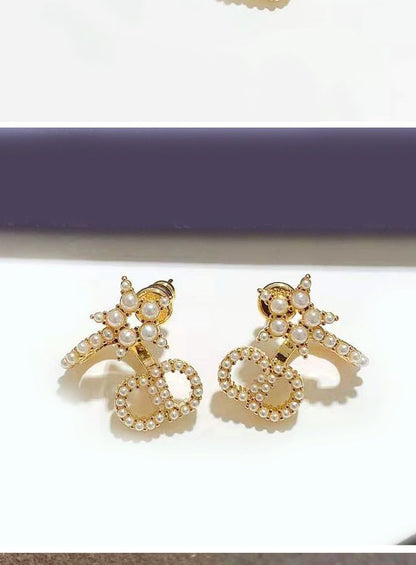 AOMIDIORレディーファッション高級感耳飾り 気質 精緻女性イヤリング EH0110