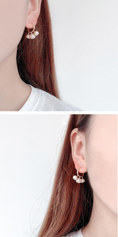 AOMIDIORレディーファッション高級感耳飾り 気質 精緻女性イヤリング EH0118