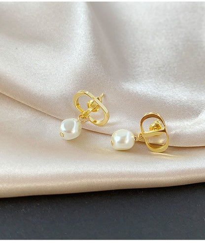 AOMIDIOR女性イヤリング 高級感 気質 精緻 レディーファッション耳飾り CDEH0097