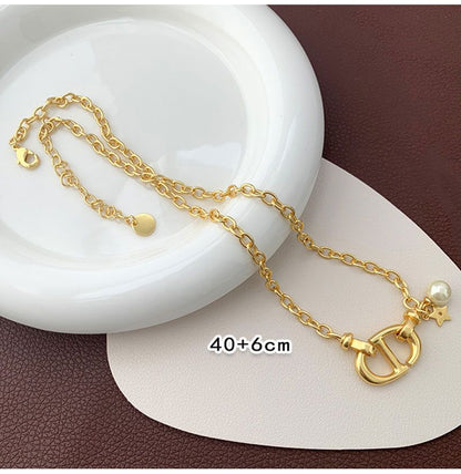 AOMIDIOR 女性ネックレス 高級感 気質 精緻 レディーファッション鎖骨チェーン