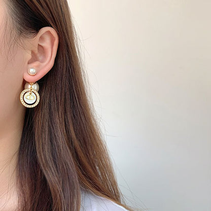 AOMIDIOR女性イヤリング 高級感 気質 精緻 レディーファッション耳飾り CDEH0076