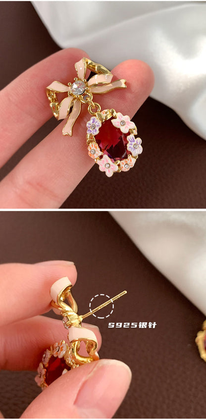 AOMIDIORレディーファッション高級感耳飾り 気質 精緻女性イヤリング EH0094