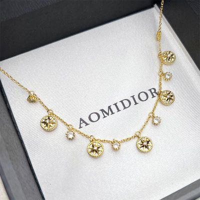 AOMIDIOR 女性ネックレス  気質 精緻 レディーファッション高級感鎖骨チェーン