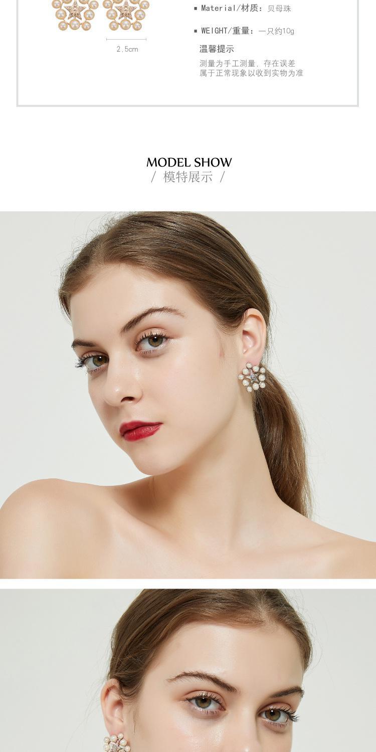 AOMIDIORレディーファッション高級感耳飾り 気質 精緻女性イヤリング EH0136