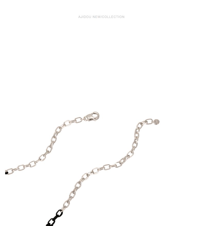 AJIDOU消えたサーカス小円球ネックレス細チェーンシンプルネックチェーン贈り物