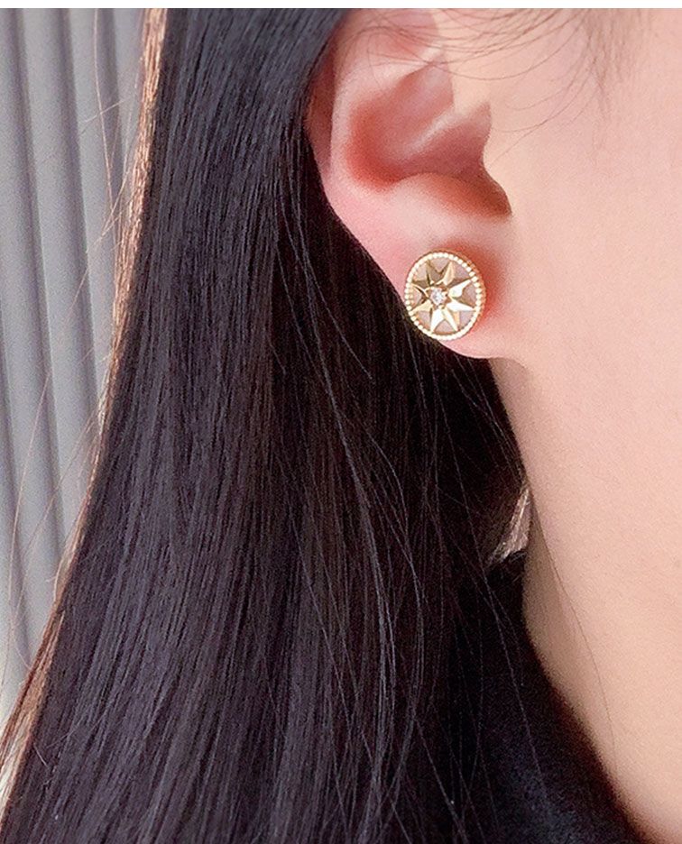 AOMIDIORレディーファッション高級感耳飾り 気質 精緻女性イヤリング EH0097