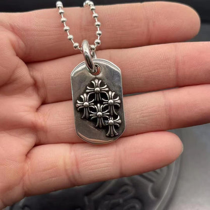 Chrome Hearts 人気ファッションアクセサリーヒップホップレトロセーターチェーン男女 ネックレス