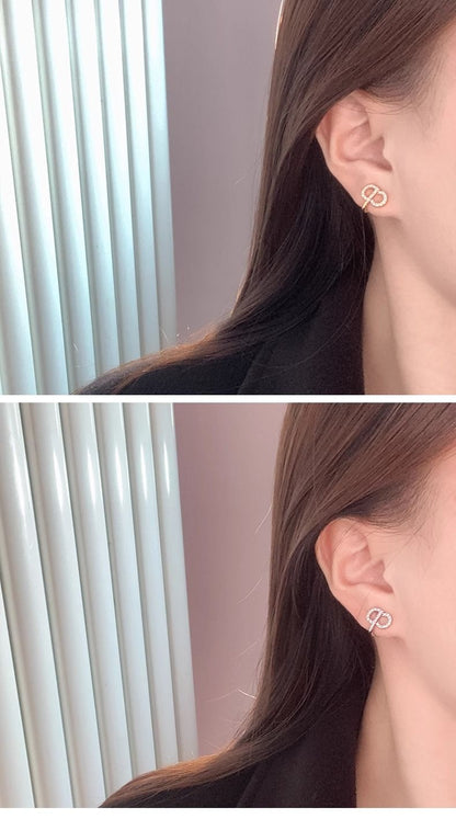 AOMIDIOR女性イヤリング イヤークリップ 高級感 気質 精緻 レディーファッション耳飾り CDEH0107