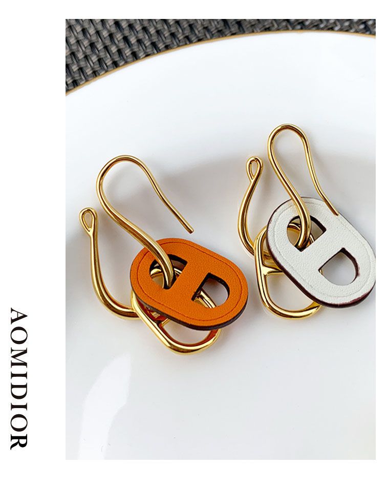 AOMIDIOR女性イヤリング 高級感 気質 精緻 レディーファッション耳飾り